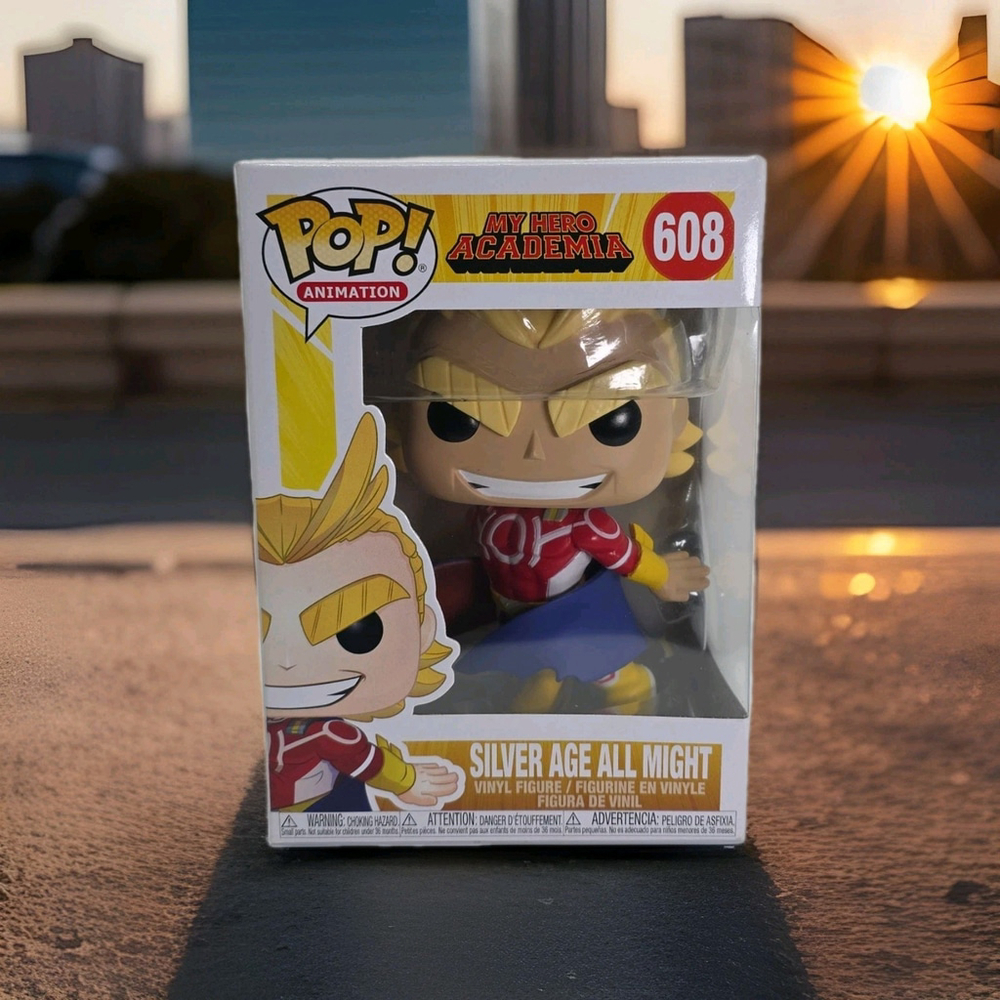 Funko Pop! Vinyl: My Hero Academia - Silver Age All Might‎ #608